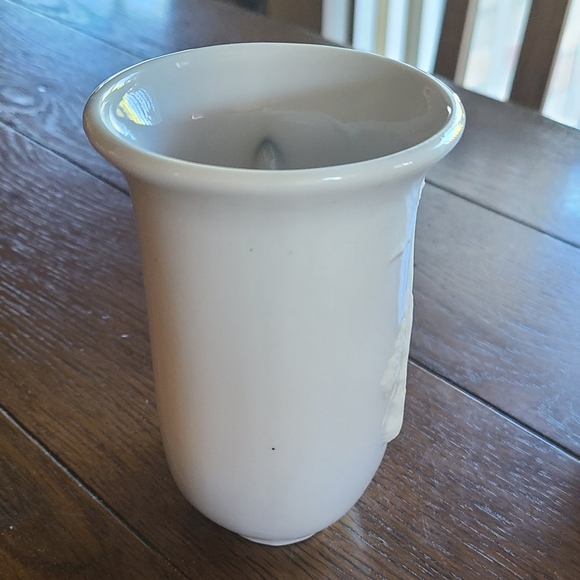 Set of horn shaped mugs Ocra whale and Beluga whale with seagulls Alaska - Picture 6 of 13